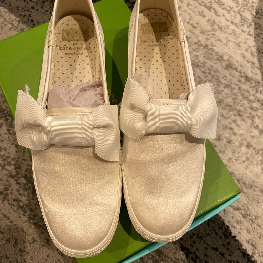 Kate spade keds triple decker KS now WHT style number WF60500